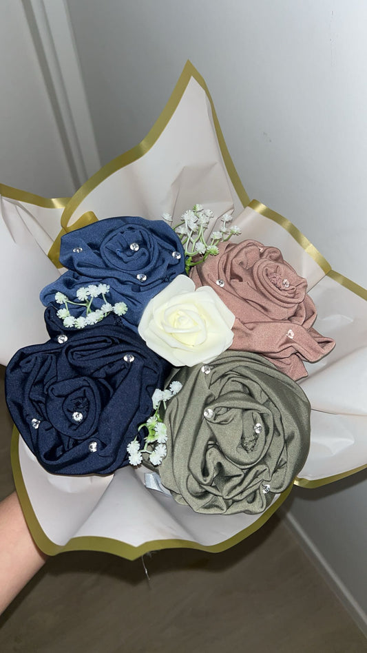 Bouquet de 4 voiles en jersey premium