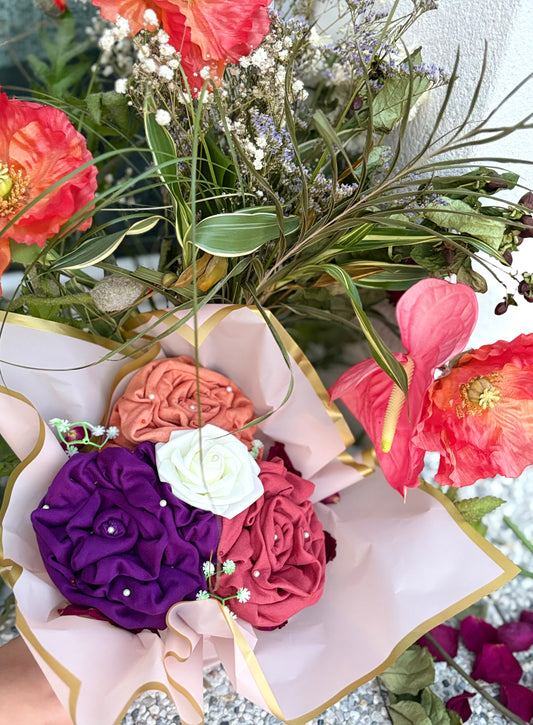 Bouquet de 3 voiles en jersey